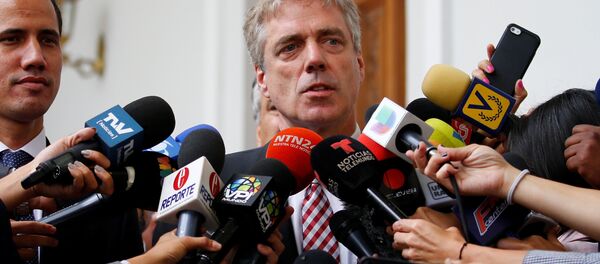 Daniel Kriener, embaixador da Alemanha na Venezuela - Sputnik Brasil