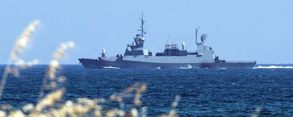 Corveta da Marinha israelense Corveta da Marinha israelense - Sputnik Brasil