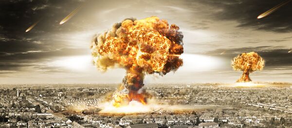 Explosão nuclear (imagem ilustrativa) - Sputnik Brasil