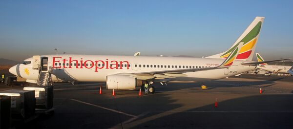Um avião Boeing 737 da Ethiopian Airlines - Sputnik Brasil