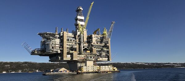 Plataforma petrolífera de Hebron. - Sputnik Brasil