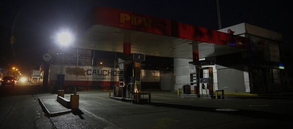Apagão em Caracas, Venezuela - Sputnik Brasil