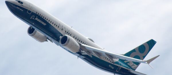 Um Boeing 737 Max - Sputnik Brasil