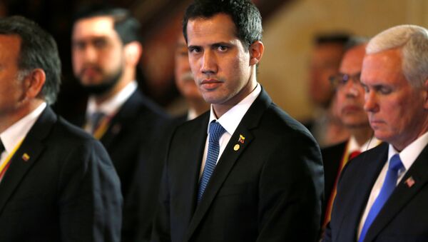 Juan Guaidó, opositor venezuelano - Sputnik Brasil