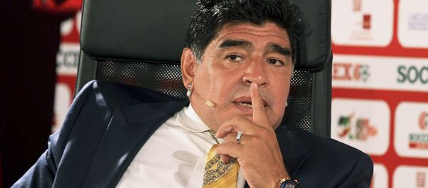 Diego Maradona. - Sputnik Brasil