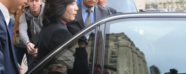 Choe Son-hui, viceministra de Exteriores de Corea del Norte después de visitar el Ministerio de Asuntos Exteriores de Rusia - Sputnik Brasil