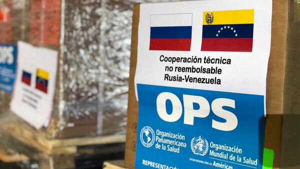 Ajuda humanitária russa para a Venezuela - Sputnik Brasil