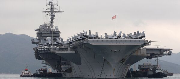Porta-aviões americano USS Kitty Hawk - Sputnik Brasil