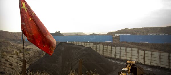Mina de carvão na China. - Sputnik Brasil