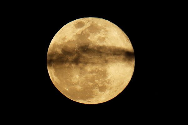 Lua cheia na Califórnia, em 20 de março de 2019 - Sputnik Brasil