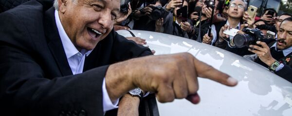 Andrés Manuel López Obrador - Sputnik Brasil