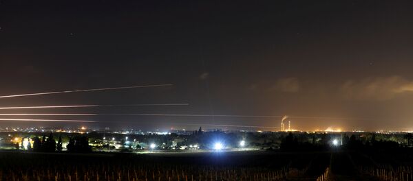 Lançamento de foguetes da Faixa de Gaza contra Israel - Sputnik Brasil