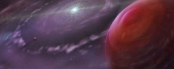 Sistema estrelar HR 8799 (apresentação artística) - Sputnik Brasil