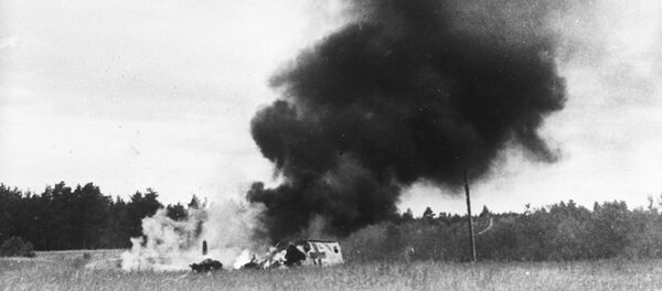 Messerschmitt derrubado - Sputnik Brasil