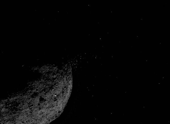 Asteroide Bennu capturado em foto pela sonda OSIRIS-REx da NASA - Sputnik Brasil