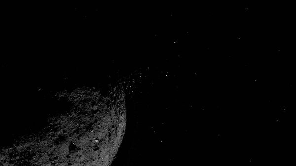 Asteroide Bennu capturado em foto pela sonda OSIRIS-REx da NASA - Sputnik Brasil