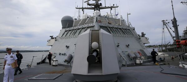 Navio da marinha norte-americana no mar do Sul da China. Navio da marinha norte-americana no mar do Sul da China. - Sputnik Brasil