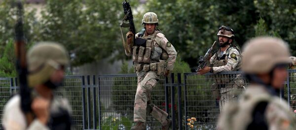 Forças de segurança afegãs (foto de arquivo) - Sputnik Brasil