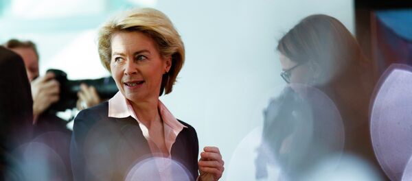 Ministra da Defesa alemã Ursula von der Leyen - Sputnik Brasil