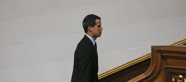 Presidente da Assembleia Nacional de Oposição Juan Guaidó - Sputnik Brasil