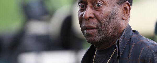 Ex-jogador do Santos e da seleção brasileira Pelé - Sputnik Brasil