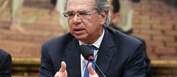 Ministro da Economia do governo Bolsonaro, Paulo Guedes - Sputnik Brasil