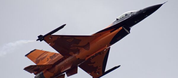 F-16 holandês - Sputnik Brasil