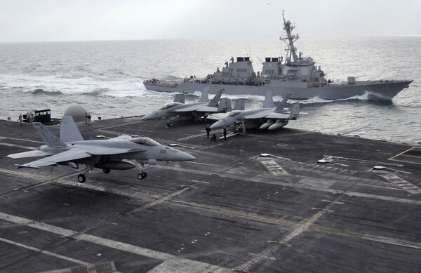 EUA dão mais um alerta a navios sobre 'ameaça' do Irã no golfo Pérsico - Sputnik Brasil