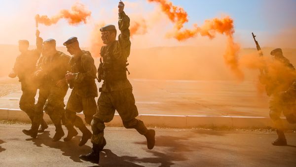 Soldados participam da abertura dos Jogos Militares Internacionais 2019 Soldados participam da abertura dos Jogos Militares Internacionais 2019 - Sputnik Brasil