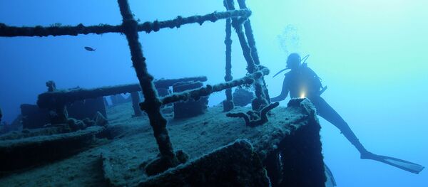 Mergulhador turco - Sputnik Brasil