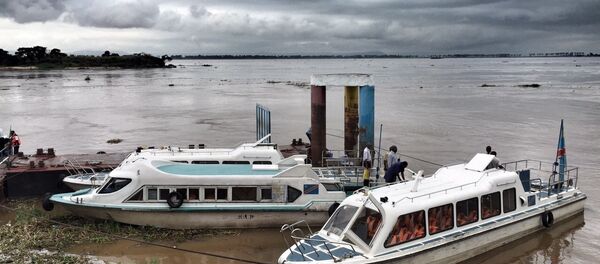 Barcos no Congo Barcos no Congo - Sputnik Brasil