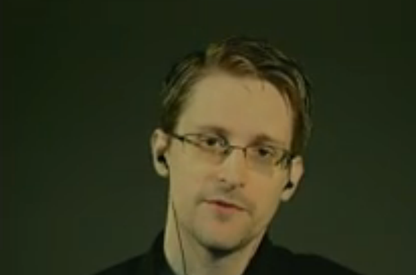 Snowden na sessão da APCE - Sputnik Brasil