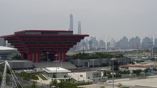 A cidade de Xangai, na China - Sputnik Brasil