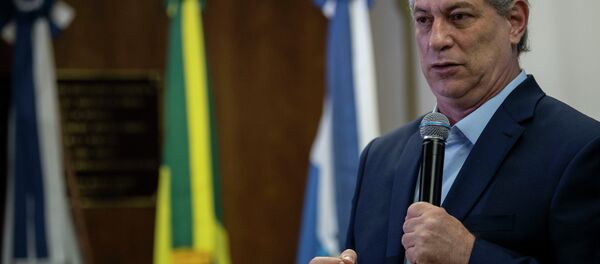 Ciro Gomes (PDT), candidato à presidência do Brasil nas eleições 2018 - Sputnik Brasil