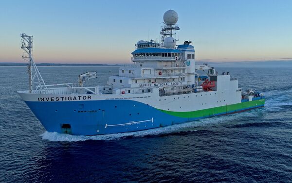 Navio de pesquisa da CSIRO, RV Investigator - Sputnik Brasil