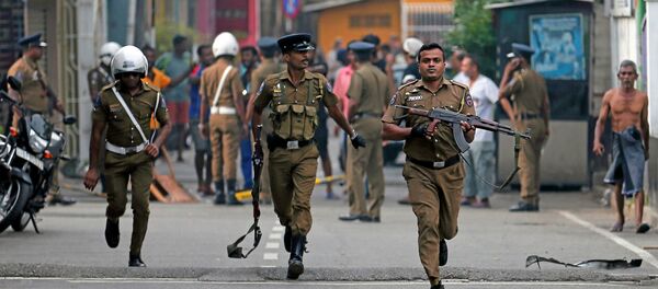 Polícia do Sri Lanka Polícia do Sri Lanka - Sputnik Brasil