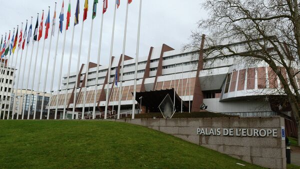 Sede da Assembleia Parlamentar do Conselho da Europa, em Estrasburgo, na França. - Sputnik Brasil