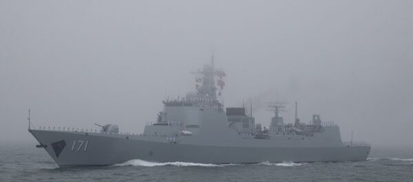 Destróier Type 052C - Sputnik Brasil