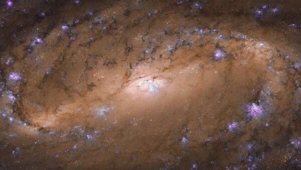 Galáxia espiral tirada pelo telescópio Hubble - Sputnik Brasil