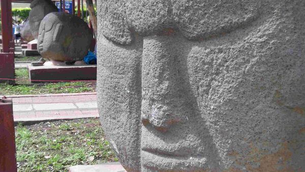 Esculturas de pedra da Guatemala - Sputnik Brasil