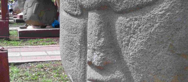 Esculturas de pedra da Guatemala - Sputnik Brasil