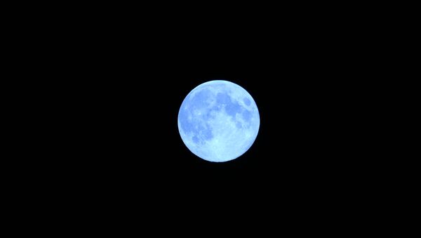 Lua azul - Sputnik Brasil