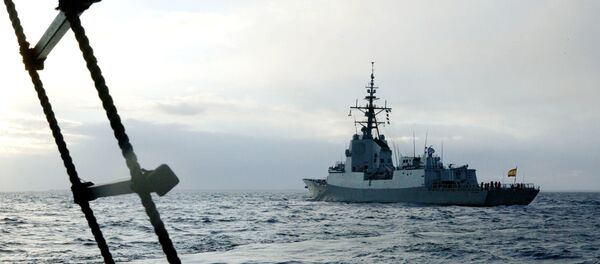 Navio de combate espanhol - Sputnik Brasil