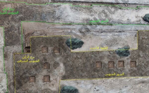 O forte de 2.600 anos foi desenterrado durante uma missão arqueológica egípcia - Sputnik Brasil