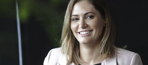 Michelle Bolsonaro, primeira-dama do Brasil - Sputnik Brasil