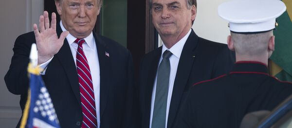 Donald Trump e Jair Bolsonaro - Sputnik Brasil