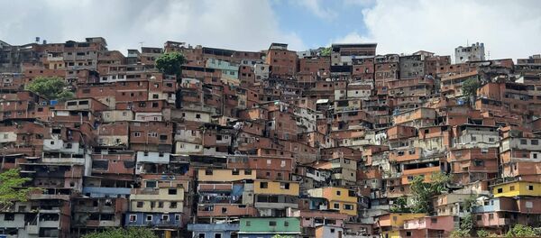 Casas em Caracas, capital venezuelana - Sputnik Brasil