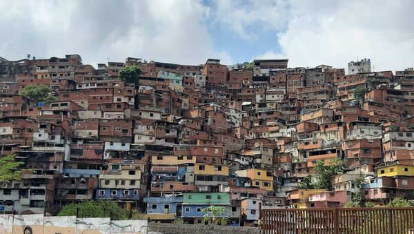Casas em Caracas, capital venezuelana - Sputnik Brasil