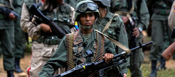 Militar venezuelano (foto de arquivo) - Sputnik Brasil