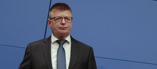 Presidente do Escritório Federal de Proteção da Constituição (BfV), Thomas Haldenwang - Sputnik Brasil